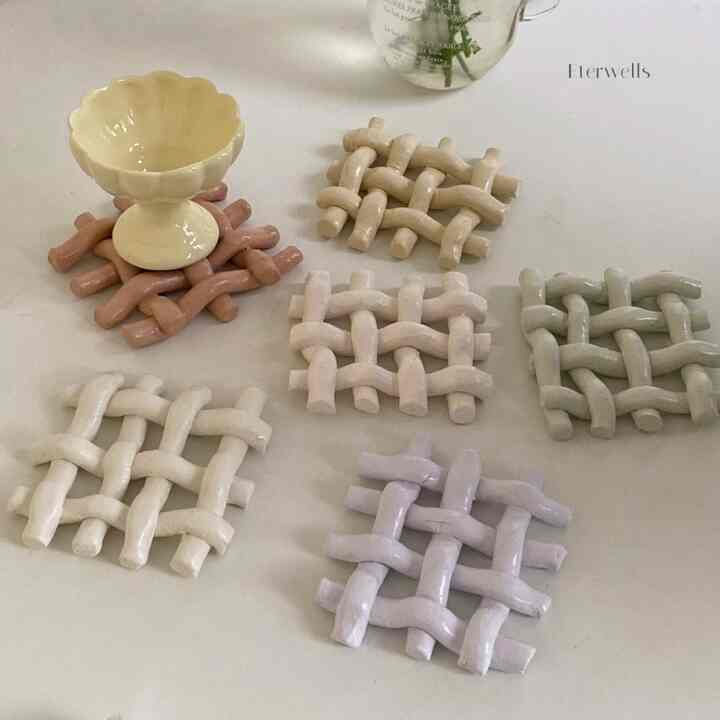 ETERWELLS Chija Tatakan Gelas