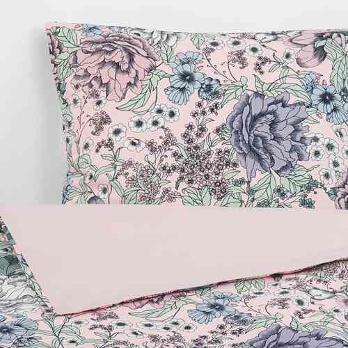 RUNDSTARR Sarung quilt dan 4 sarung bantal, 200x200/50x80 cm