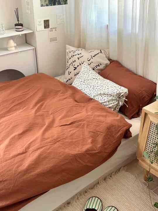 plain 布団カバー2点セット chic color