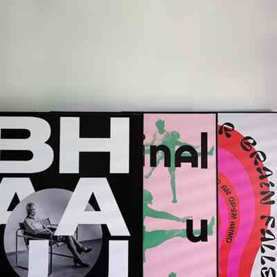 Bauhaus Aesthetic Poster A1