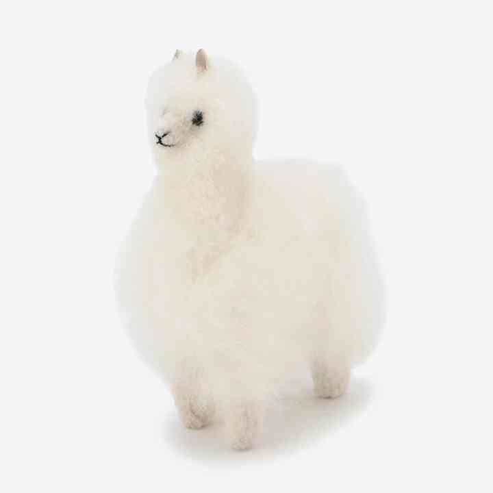 ALPACA TEDDY ホワイトアルパカ