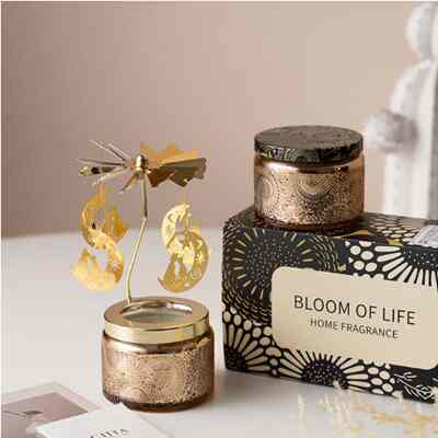 Spinning Candle Holder Set