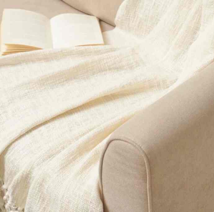 Selimut Indi - Ivory 