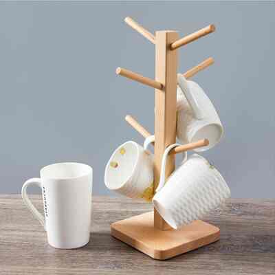 Gantungan Gelas Kayu