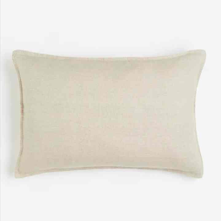 ウォッシュリネンクッションカバー
