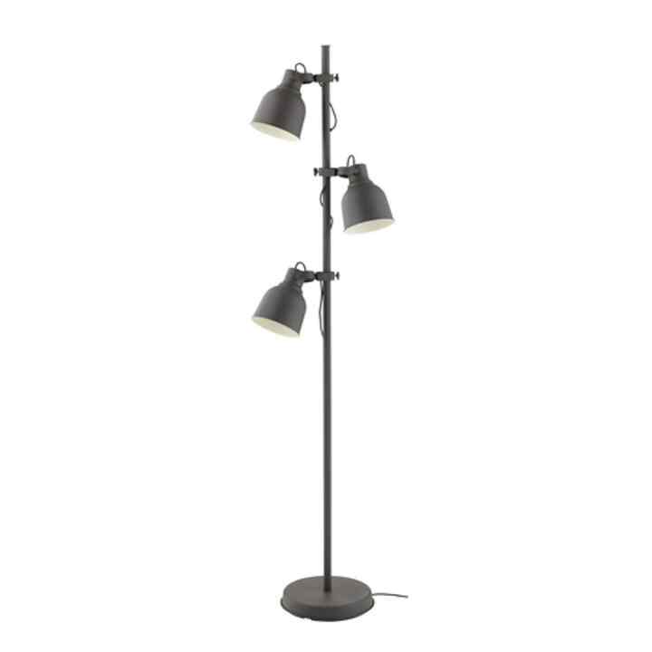 HEKTAR Floor Lamp with 3-spotlights