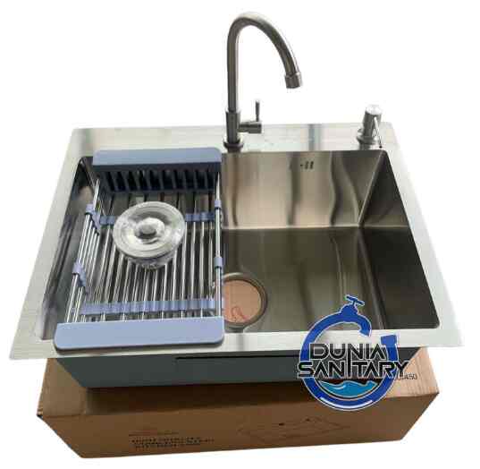 Bak cuci piring Stainless Sus 304 GOLDEN HAND By Onan 60 cm 6045