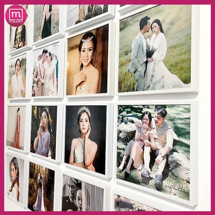 Paket 16 Foto dan Frame