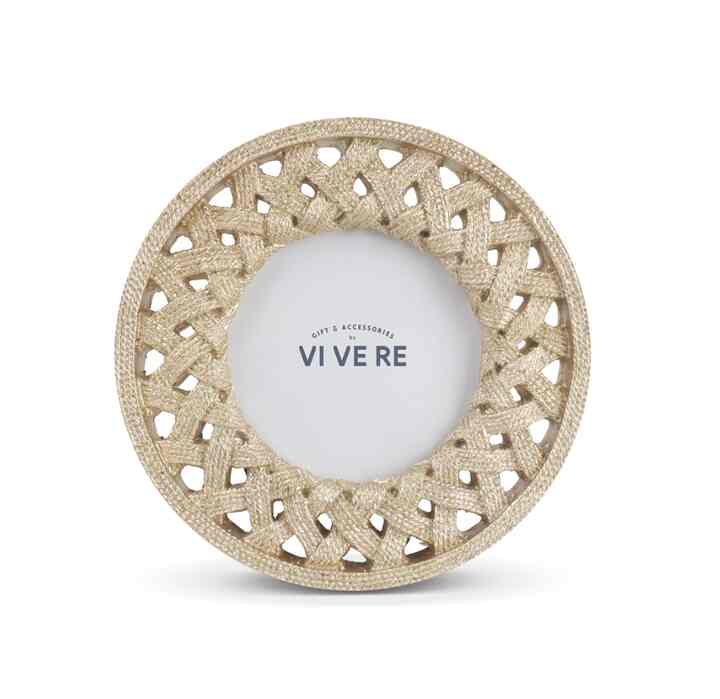 Photo Frame Deco Rope Round 4X4INCH