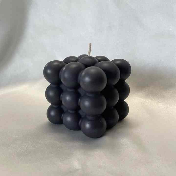 Bubble Candle BLACK