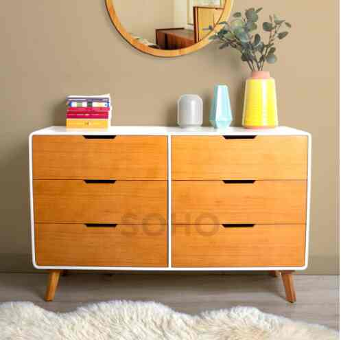 Laci Penyimpanan - Helsinky 6 Drawers