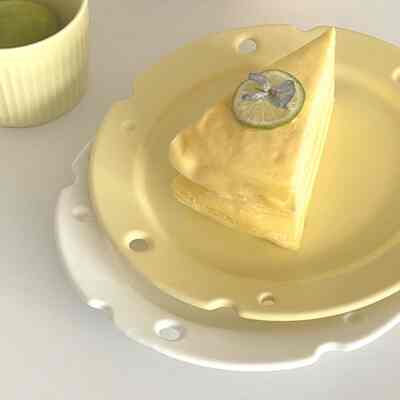 CHEESE Piring Keramik