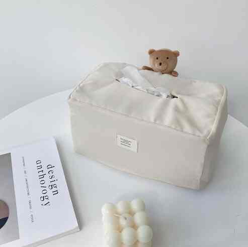 ひょっこりアニマル ティッシュボックスカバー