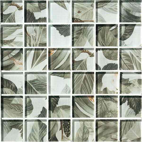 モザイクタイル ボタニカルグラス