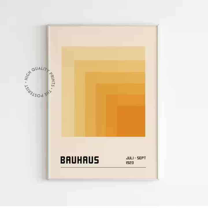 Bauhaus Exhibition ポスター