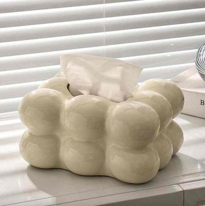 磁器 ティッシュケース