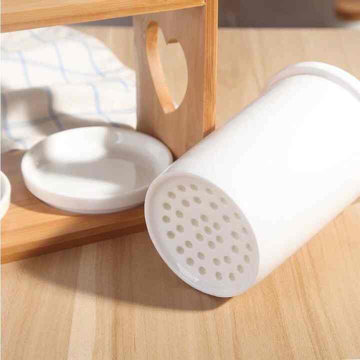 Tempat Sendok Garpu Keramik