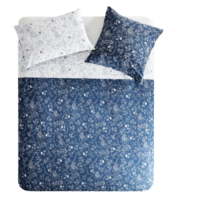 Penutup duvet bunga gelap