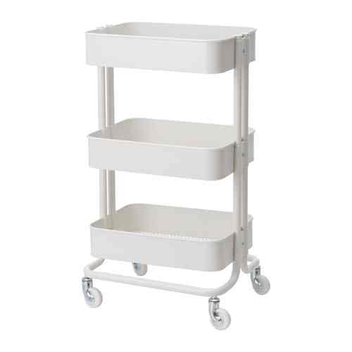 RÅSKOG, Troli, putih, 35x45x78 cm Rp 699.000