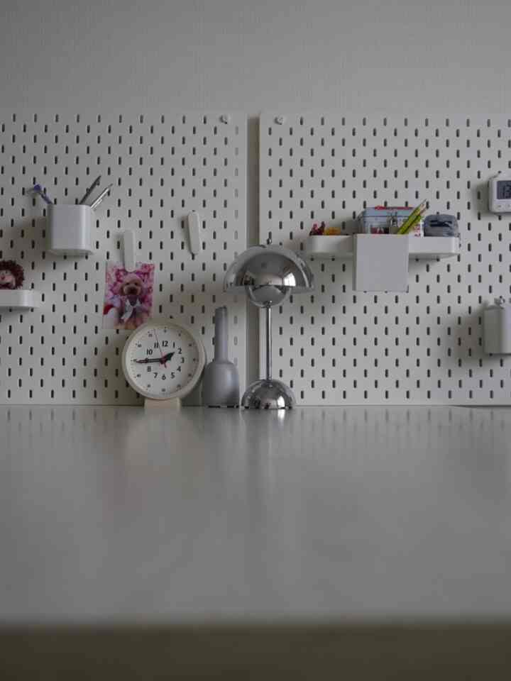 #賃貸インテリア
#スタディースペース
IKEAの壁面収納を使って子供たちがそれぞれ好きなようにアレンジするスペース✏️