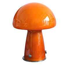 Nordic Vintage Glass Mushroom Table Lamps
