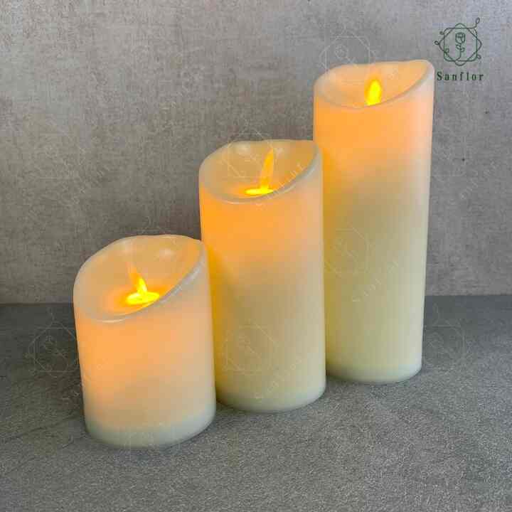 LAMPU LILIN LED 3 UKURAN