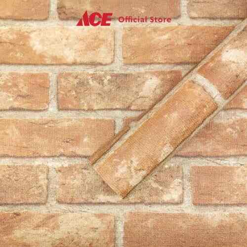 Arthome Wallpaper Diy 8 Layer 50 Cm Brick Wood