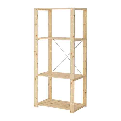 HEJNE 1 bagian, kayu lunak, 78x50x171 cm