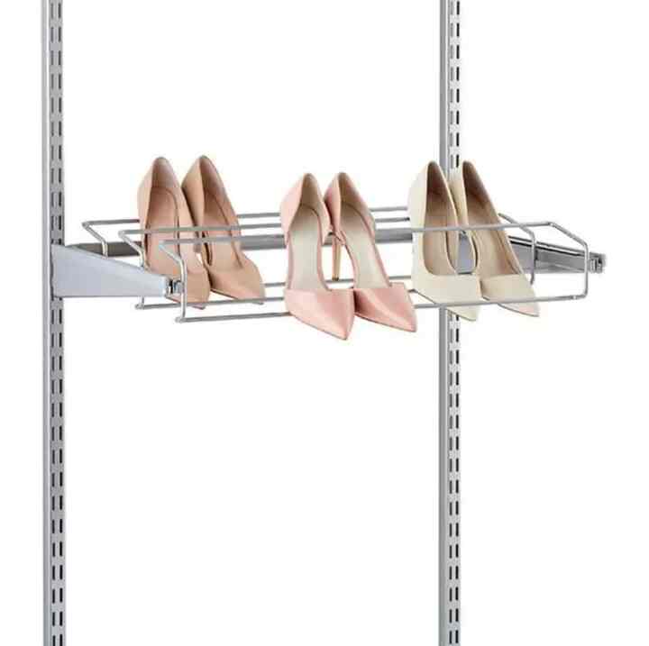 Platinum Elfa Gliding Shoe Racks