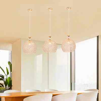 lampu gantung kristal