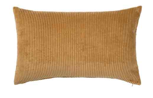 ÅSVEIG, Sarung bantal kursi, krem tua, 40x65 cm