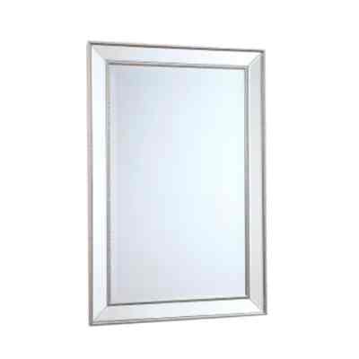  Cermin Dinding Dekorasi 61 cm, Silver