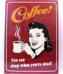 ブリキ看板 珈琲 レトロ看板