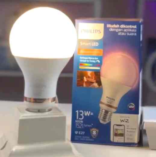 Philips Lampu Smart WiFi LED 13W With Bluetooth - Tunable White