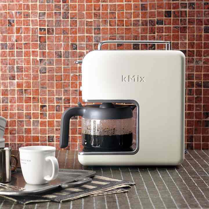 kMix(ケーミックス) ドリップコーヒーメーカー CMB6-WH