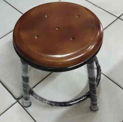 KURSI DINGKLIK KAKI BESI BULAT T25