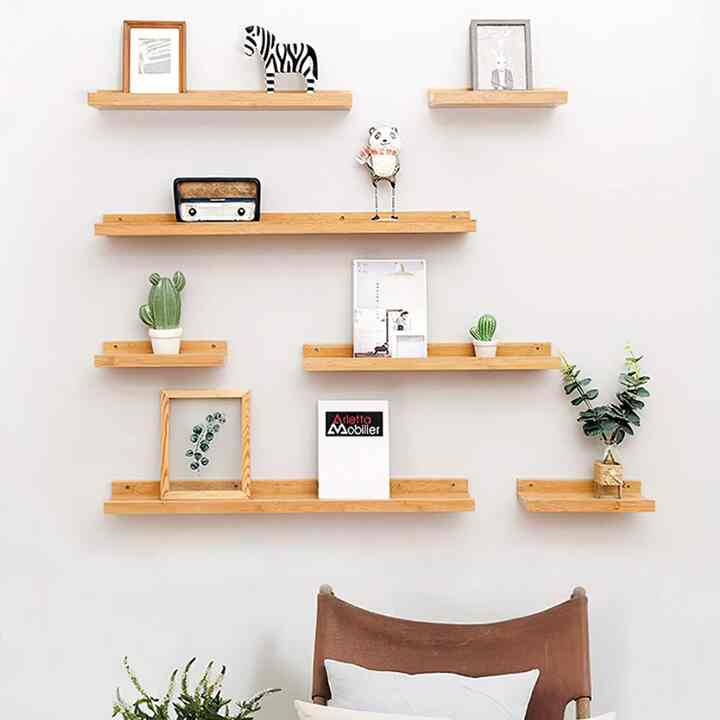 Rak Dinding Gantung Kayu