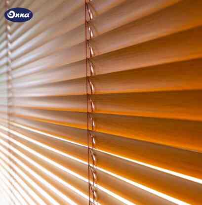 Slimline Blind Gorden / Tirai Jendela Horizontal Aluminium