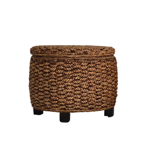 ウォーターヒヤシンス・ラタン・サイドテーブル［2色］