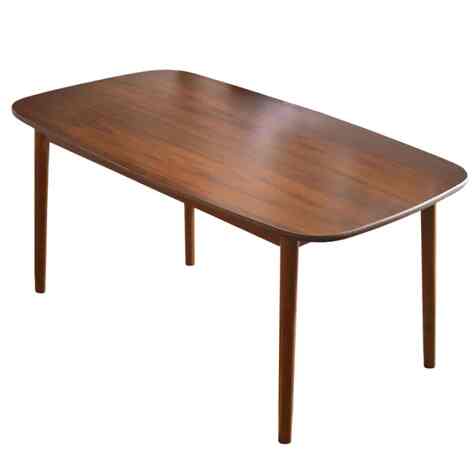 4人掛け 幅120㎝ ダイニングテーブル［2色］