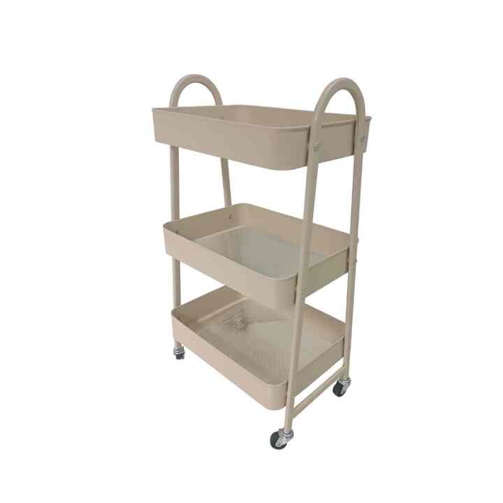 Walter Troli Dapur 3 Tingkat - Putih