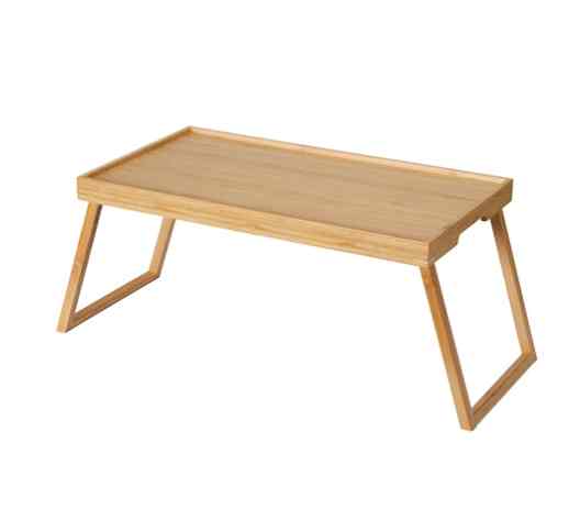 RESGODS, Nampan lipat tempat tidur, bambu