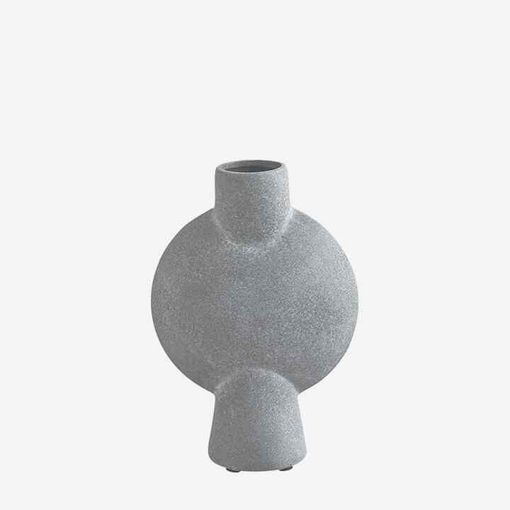 Sphere Vase Bubl Mini Light Grey フラワーベース