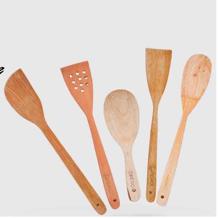 PERO WOODEN SPATULA MAHOGANY