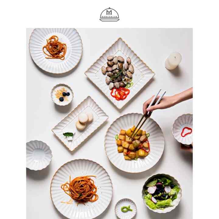 Piring Makan Keramik Milano