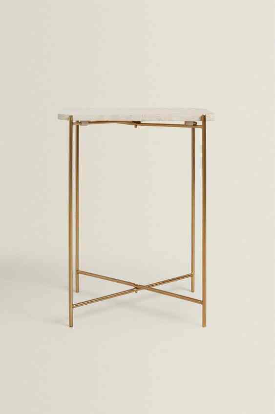 マーブルサイドテーブル【3colors】