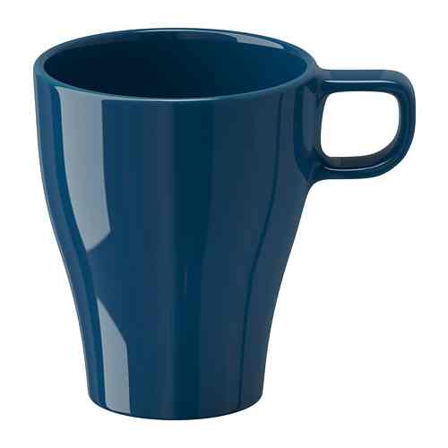FÄRGRIK Mug, toska tua, 25 cl
