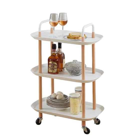 Scandinavian 3 Tier Cart