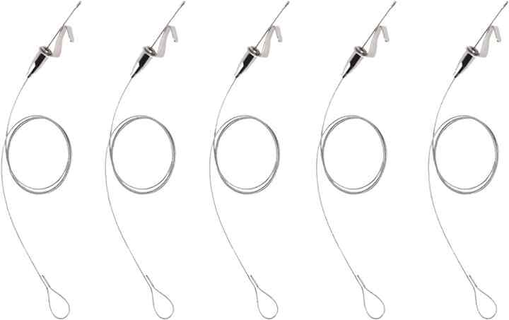 ピクチャーレールワイヤーフックステンレス鋼