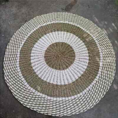 Karpet Anyaman Bulat 100cm